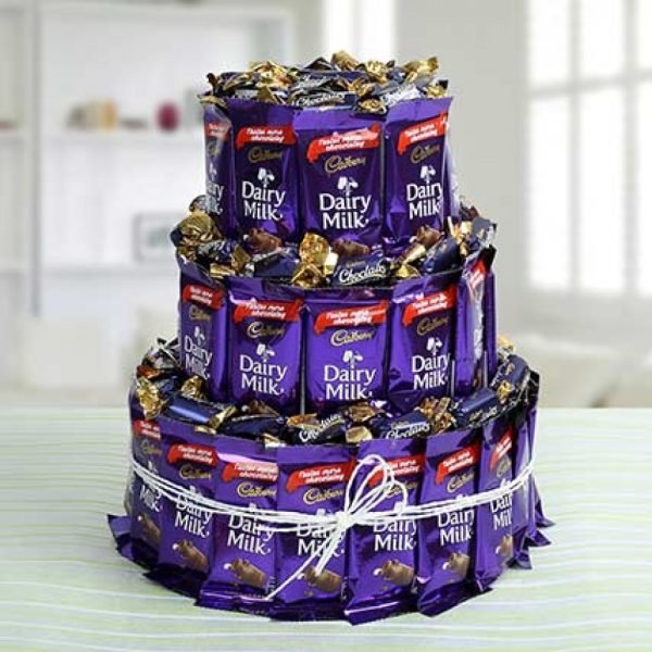 Dairy Milk Tower 35 to 45 dairy milk 38 gm